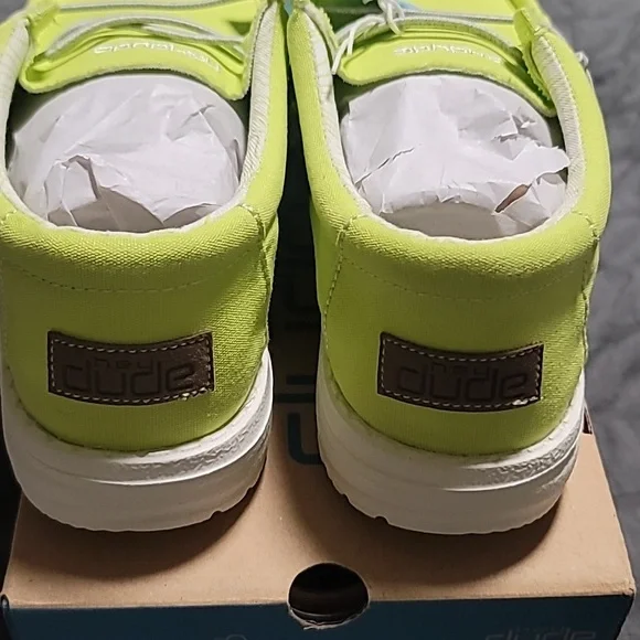 NWT Hey Dude Wally Youth Shoes, Y6/W7-7.5/Eu 38 - Picture 5 of 6